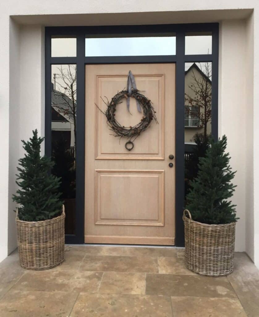 Haustuer Eingerahmt Mit Glas - Wimmer Schreinerei & Einrichtungshof